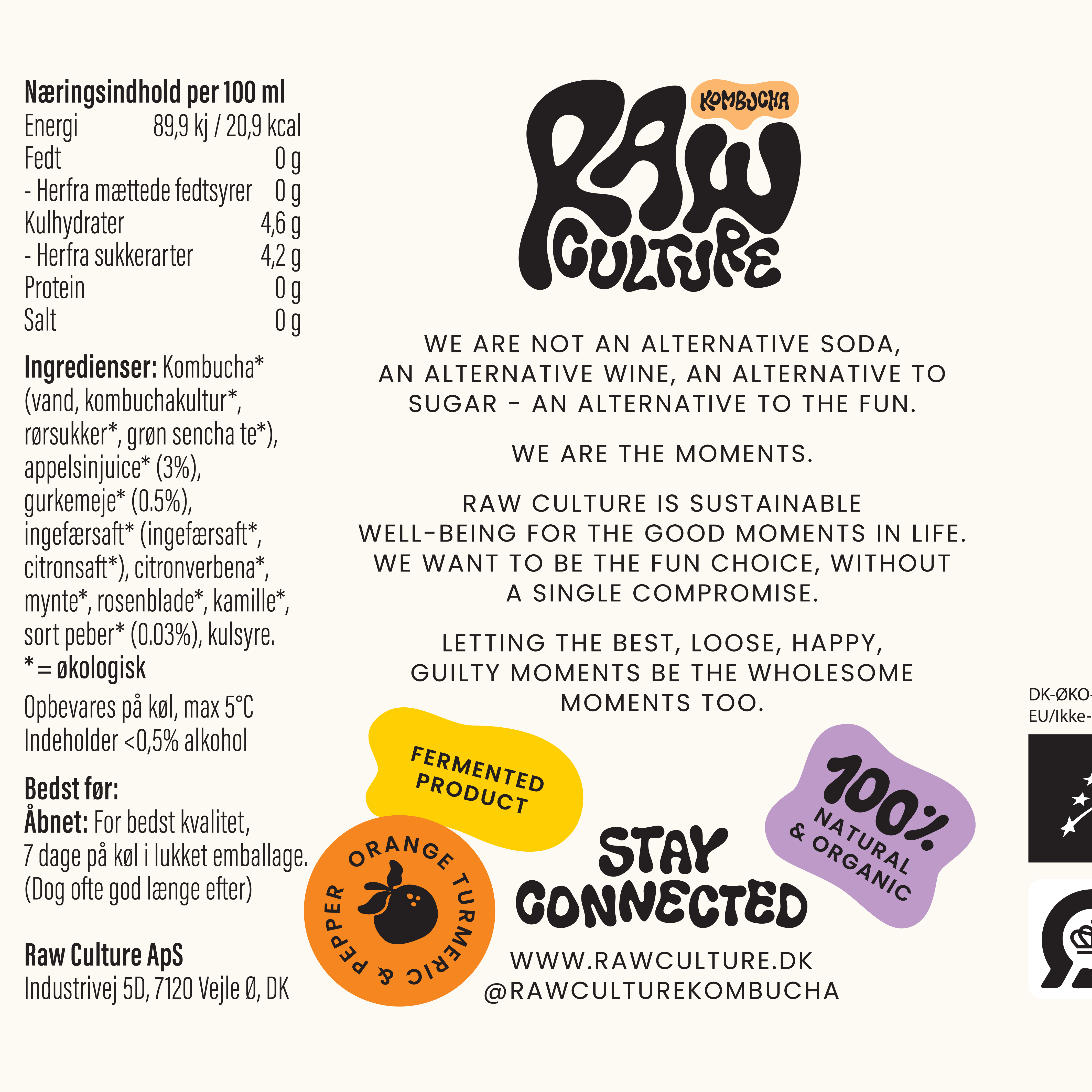 Appelsin, Gurkemeje & Sort Peber (12 stk.)