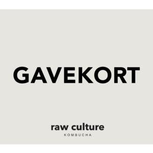 Gavekort til Raw Culture Kombucha